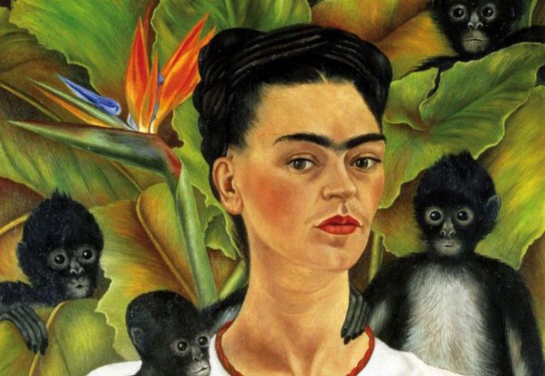 Frida Kahlo Autoportrait aux singes - Un dernier livre avant la fin du