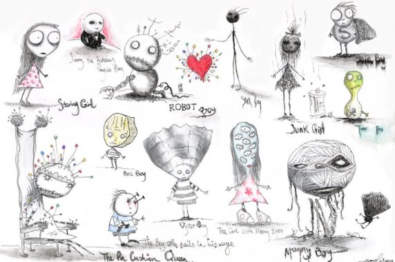 image La triste fin du petit enfant huitre Tim Burton