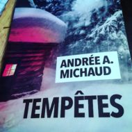 tempêtes andrée michaud rivages couverture