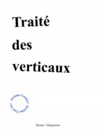 Couverture Traité des verticaux Jérôme Gontier